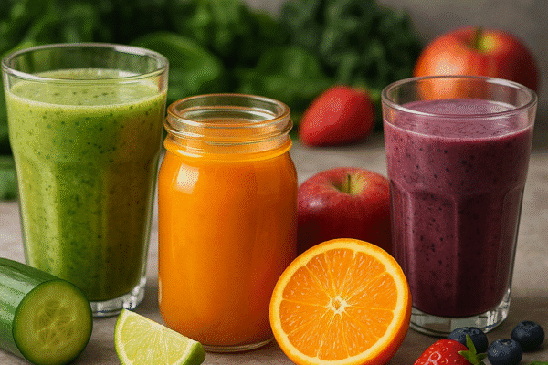 Czy warto pić soki detox i smoothie