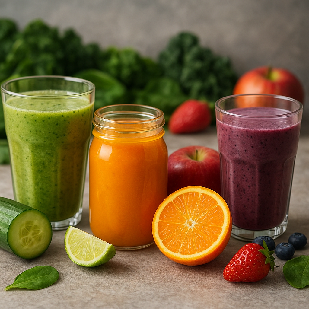 Czy warto pić soki detox i smoothie