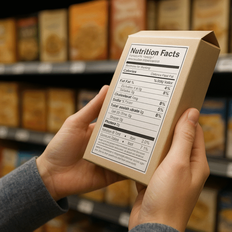 Jak czytać etykiety produktów spożywczych