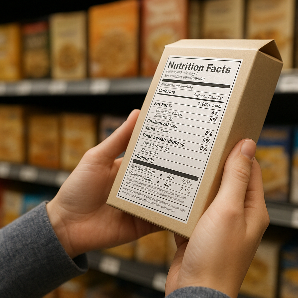 Jak czytać etykiety produktów spożywczych