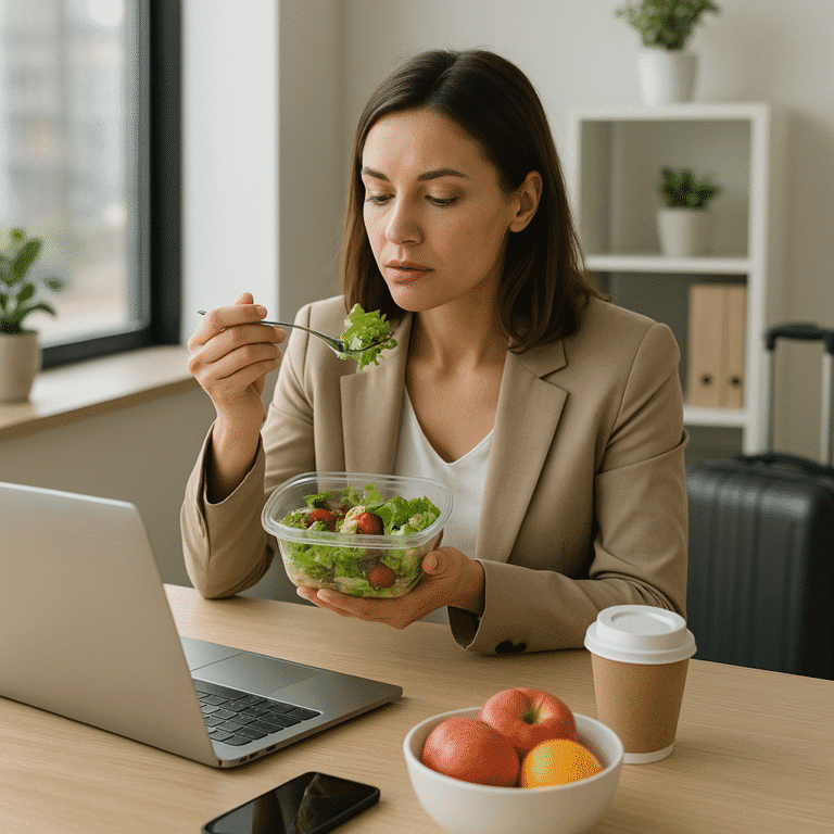 Jak utrzymać dietę w pracy i na wyjazdach