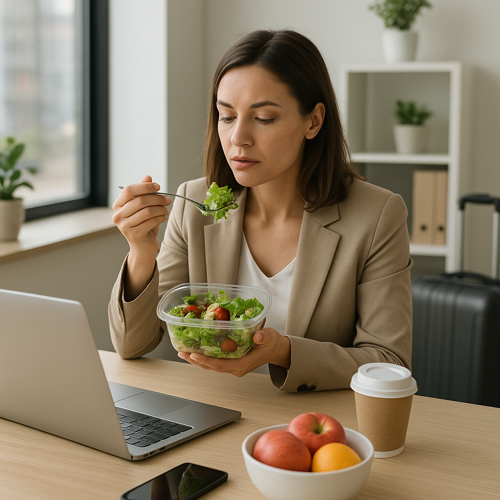 Jak utrzymać dietę w pracy i na wyjazdach