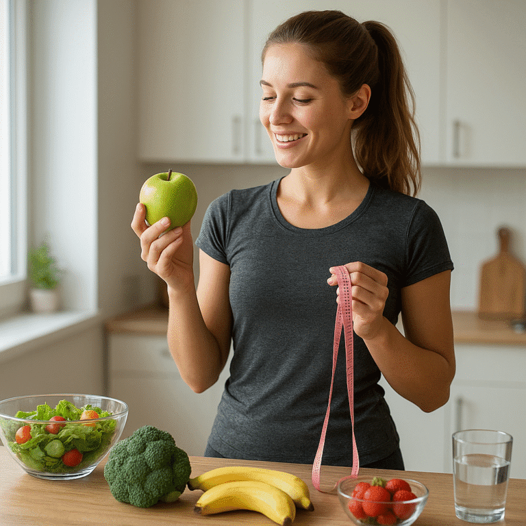 Jak utrzymać zdrową wagę przez cały rok