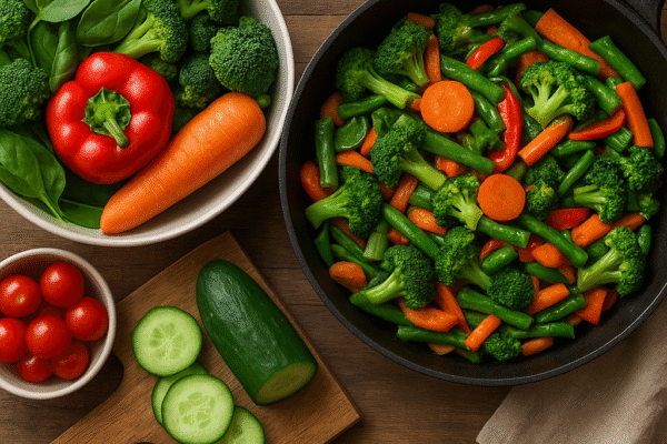 Jak wprowadzać więcej warzyw do codziennego menu