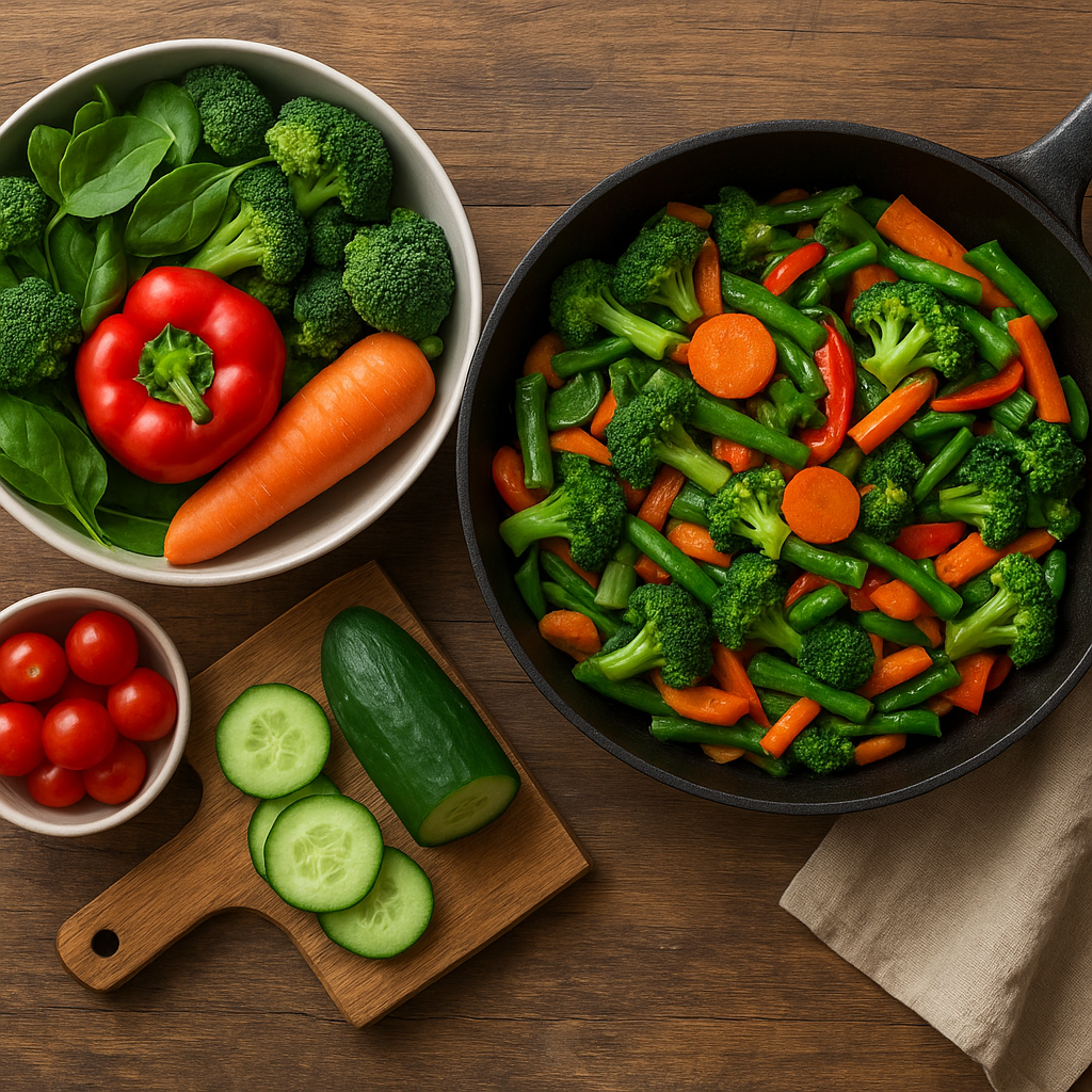 Jak wprowadzać więcej warzyw do codziennego menu