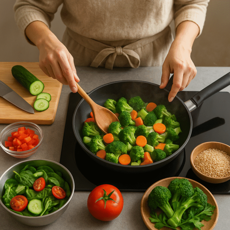 Jak zdrowo gotować, by zachować wartości odżywcze