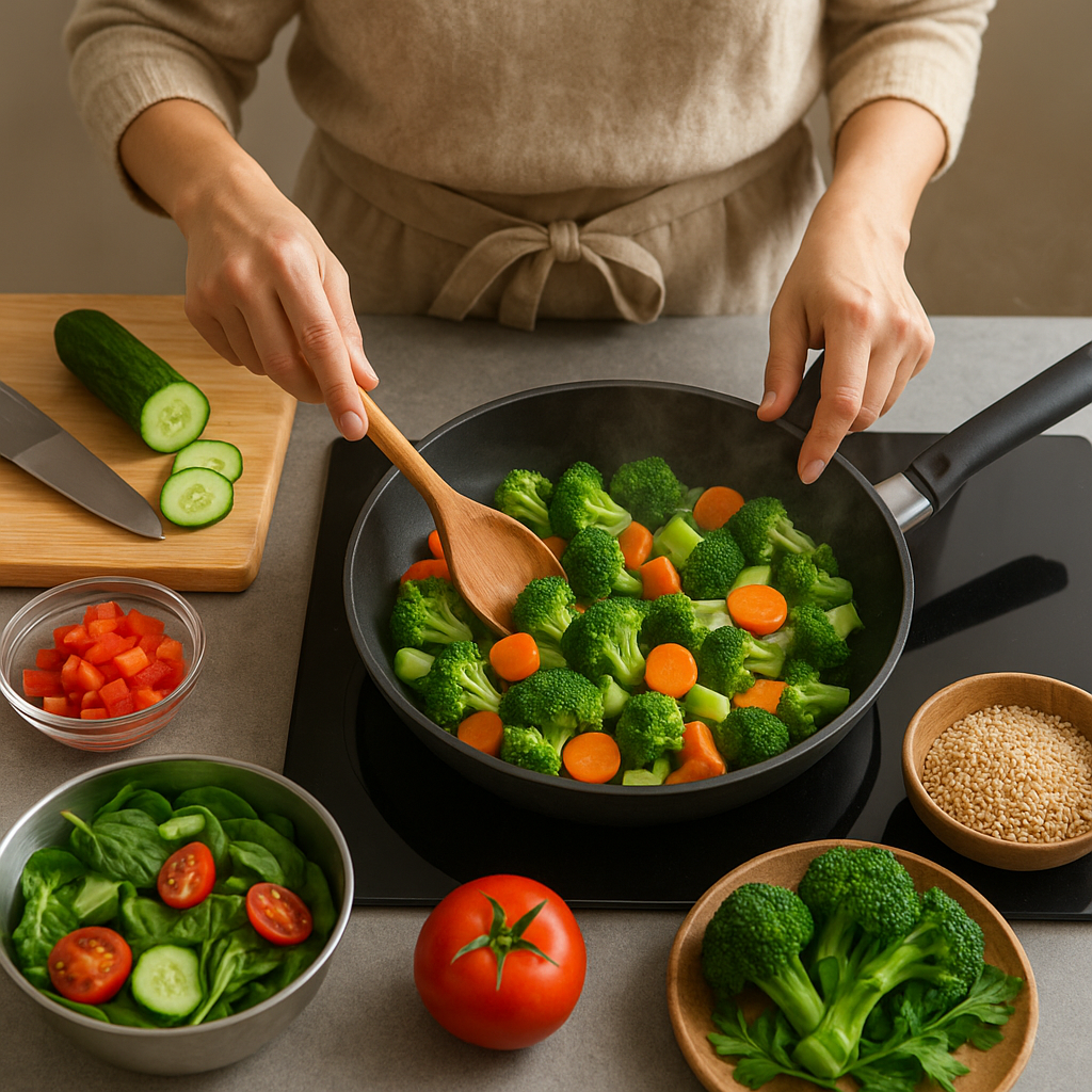 Jak zdrowo gotować, by zachować wartości odżywcze