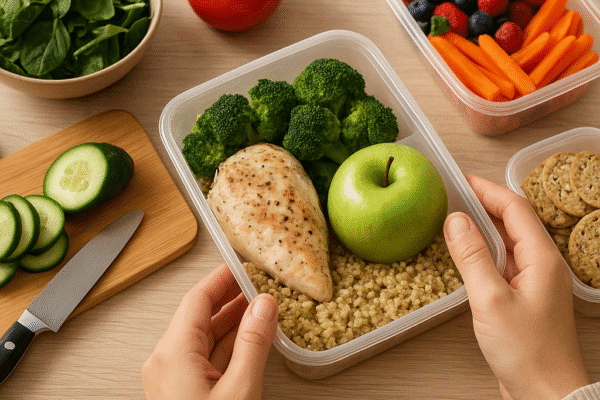 Jak zdrowo przygotować posiłki do pracy lub szkoły