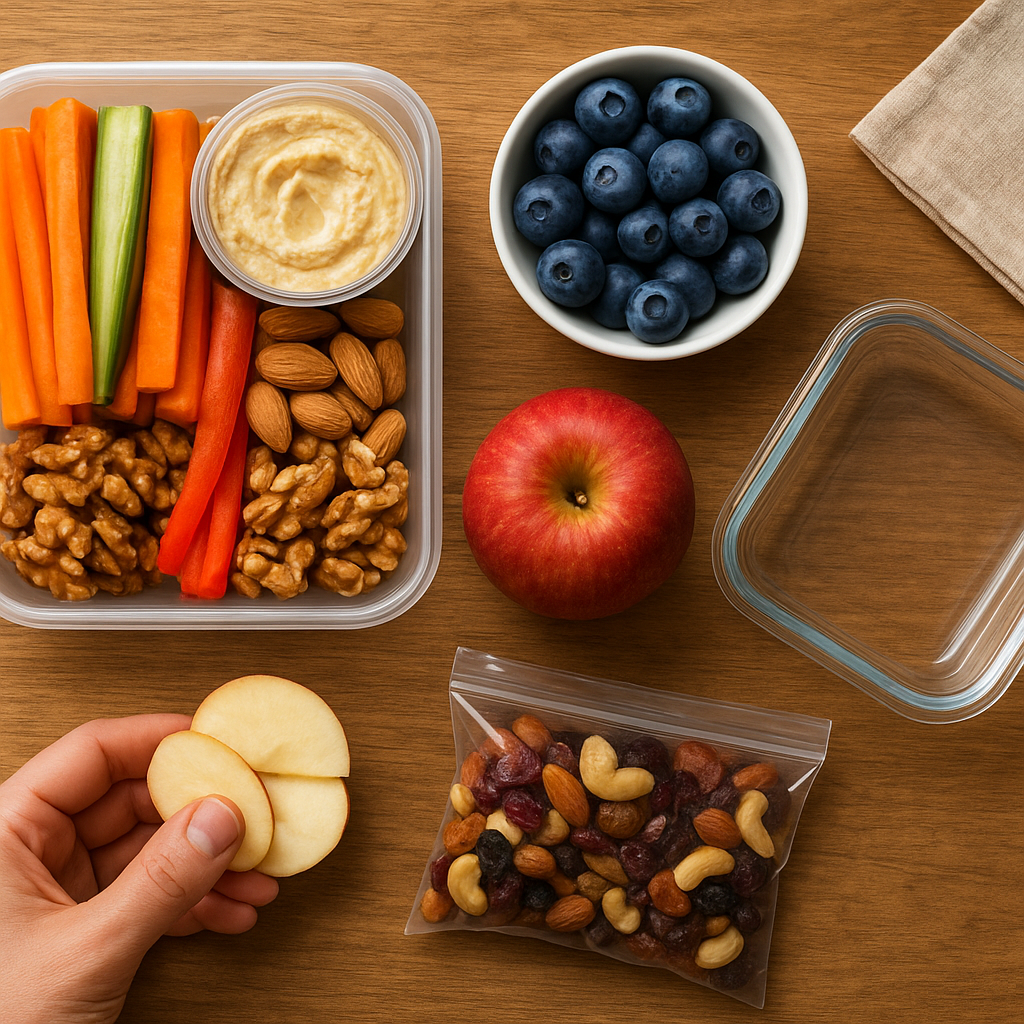 Jak przygotować zdrowe przekąski do pracy