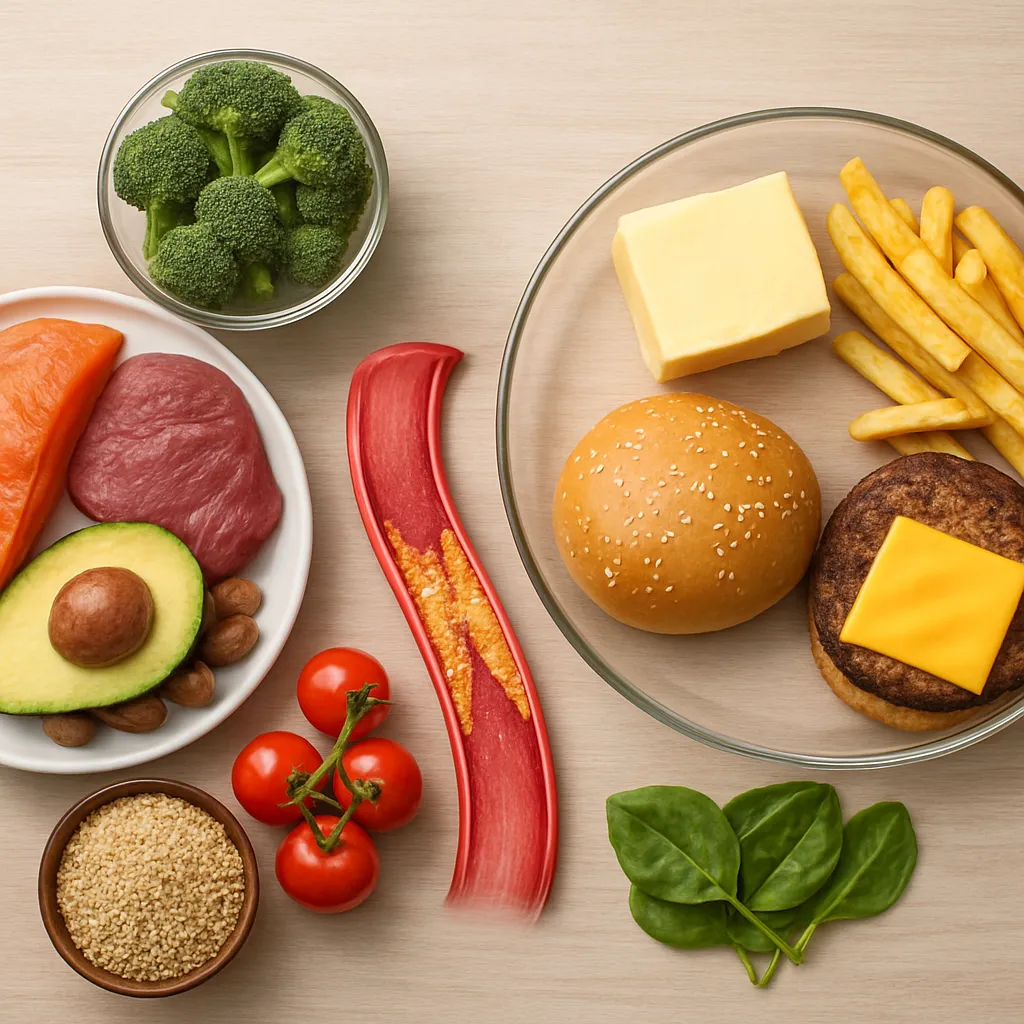 Jak dieta wpływa na poziom cholesterolu